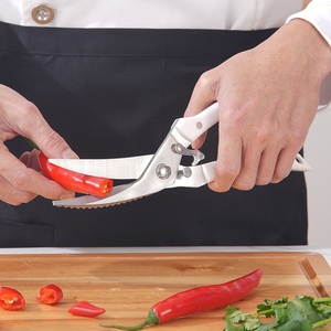 Nouvelles <span class=keywords><strong>Ciseaux</strong></span> de Cuisine Multifonctionnels en Acier Inoxydable Robustes pour Couper les Aliments et les Os de Poulet, Lavables au Lave-Vaisselle - Product Image 3
