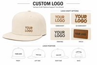 Casquette Snapback à visière plate personnalisée, 6 panneaux, en coton, style Hip Hop, fabricant OEM ODM