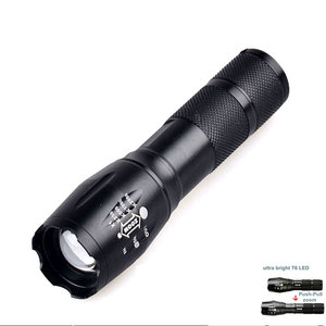 Đèn Pin Tốt Nhất TOPCOM Trên Thế Giới Đèn Pin 18650 Đèn Pin Siêu Mạnh Đèn Pin 2000 Lm Xm-Lt6 Có Thể Phóng To 18680 - Product Image 1