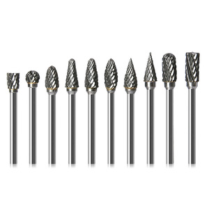 Fresa de Carburo de Tungsteno de 3mm para Taladro, Herramienta Rotativa de Doble Corte para Metal y <span class=keywords><strong>Madera</strong></span>, Amoladora Eléctrica <span class=keywords><strong>Dremel</strong></span> - Product Image 6