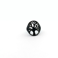 Arbre De Vie Bijoux Anneaux Ouverts En Acier Inoxydable Anillos De Acero Inoxidable Para Hombre Arbre De Vie Anneau