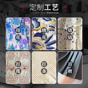 Fabrication de vêtements pour femmes, traitement clé en main, OEM, ODM basé sur des échantillons et des dessins, production de robes tissées pour AliExpress - Product Image 3
