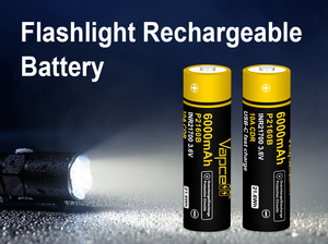 Công suất cao USB-C vapcell p2160b 21700 6000mAh 10A với bảo vệ trong anode có thể sạc lại pin sự lựa chọn tốt nhất cho đèn pin - Product Image 3