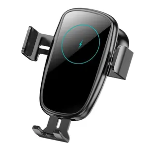 magnetic wireless charger car phone holder car wireless auto sensing charger phone holder for magnetic iphone car charger