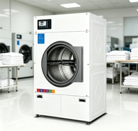 Équipement de nettoyage industriel, lave-linge commercial entièrement automatique en acier inoxydable, sécheuse à tambour pour hôtel, hôpital, école