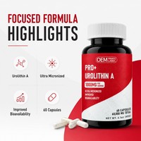 OEM Marque Privée Urolithin A Capsules 1000mg Vitalité Cellulaire Vieillissement Sain Soutien Musculaire