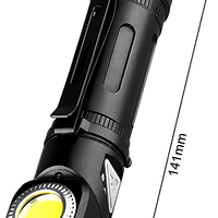 Senter LED Multifungsi Z19 Dual-Light (Versi Paduan Aluminium)