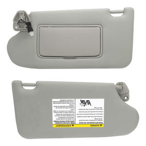 Parasol para Nissan 96401-3TA2A, Gris, Lado Izquierdo, Montaje en el Techo, Fácil Instalación, Material de PVC, Color Sólido - Product Image 3