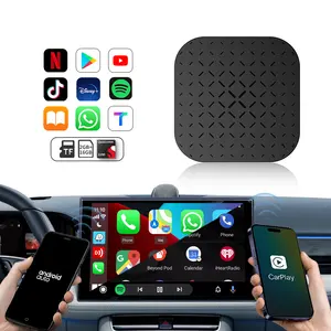 Carlinkit Portable 3 In 1 Dongle Stereo Wireless Carplay Mini Streaming Box W204 Youtube Netflix Android 11 Adapter Carplay Ai