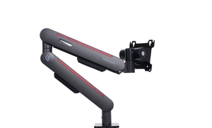 <span class=keywords><strong>Support</strong></span> d'écran personnalisé avec bras robotique pour ordinateur, fixation cantilever <span class=keywords><strong>VESA</strong></span>, type table, sans perçage, base de bureau - Product Image 4