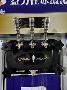 Macchina per la produzione di gelato Soft service con sistema di mantenimento fresco per negozi di ristorazione macchina per gelato morbido doppio compressore - Product Image 6