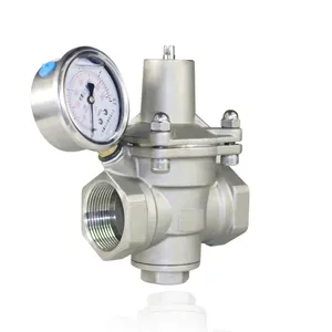 TKFM High temperature female thread 304 tap water adjustable pressure reducing valve