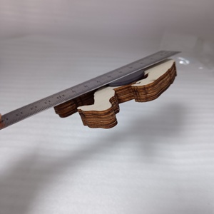 Fabbrica fatta a mano in legno personalizzato ornamento di natale ciondolo animale foresta di montagna città Design magneti personalizzati <span class=keywords><strong>per</strong></span> frigo - Product Image 6