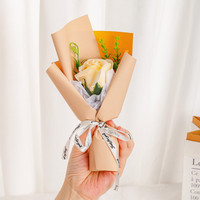 Mothers Day 2025 penjualan terbaik desain populer bunga sabun hadiah Festival bunga buatan