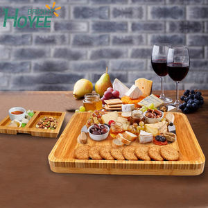 Plateaux <span class=keywords><strong>à</strong></span> <span class=keywords><strong>fromage</strong></span> avec tiroir caché, <span class=keywords><strong>plateau</strong></span> et <span class=keywords><strong>plateau</strong></span> de service <span class=keywords><strong>à</strong></span> <span class=keywords><strong>fromage</strong></span> en bambou, pour le vin, 12 pièces - Product Image 6