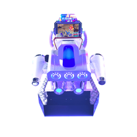 Centre d'amusement commercial simulateur de course Machine de jeu à jetons enfants mouvement conduite métal et bois 220v