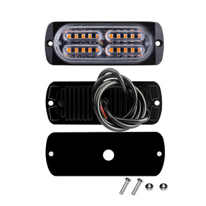 ไฟ LED 20 ดวง ไฟแฟลชด้านข้าง 12-24V อลูมิเนียมอัลลอยด์ สำหรับรถบรรทุกรถตู้รถยนต์ ปรับปรุงรุ่นใหม่ - Product Image 1