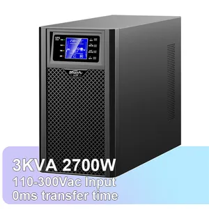 Bateria externa Long Term Backup 1000va 2000va 3000va UPS on-line alta freqüência