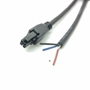 2451320299 Micro-Fit 3.0 adattatore a spina sovrastampato a doppia fila 2 circuiti in PVC isolato nero per applicazione elettronica - Product Image 4