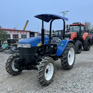 New Agricultural Farm American Tractor 554 55hp 4x4wd Usado/Usado/Carregador com Mini Equipamento Compacto