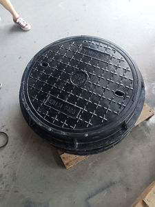하이 퀄리티 헤비 듀티 섬유 유리 복합 맨홀 커버 SMC FRP 휘발유 스테이션 맨홀 커버 - Product Image 2