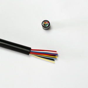 Câble d'alimentation spiralé haute flexibilité TPU/PUR (2/3/4/5/6/8/12 conducteurs) 300V pour équipement industriel/médical - Product Image 2