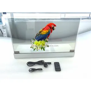 30 zoll transparente oled-anzeige werbemaschine unterstützt HDM 1/Android digital LW300PXI 1366x768 transparenter oled-bildschirm