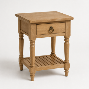 American Solid Wood Sofa <b>Bedside</b> <b>Table</b> with Phone <b>Table</b> Drawer Living Room <b>Table</b> Lamp <b>Antique</b> Luxury Customization - Product Image 1