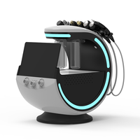 Appareil de dermabrasion Hydra Jet Peel, portable, pour le soin et le rajeunissement de la peau du visage, nettoyage en profondeur, avec prise AU/US pour les spas et salons de beauté