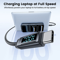 Cargador Rápido Toocki Mejorado de 100W, Material de Silicona Suave, Chip Inteligente E-Marker para un Rápido Reabastecimiento de Batería en Movimiento