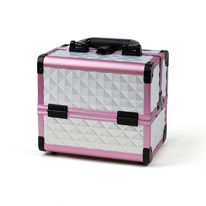 Estuche <span class=keywords><strong>de</strong></span> cosméticos <span class=keywords><strong>de</strong></span> belleza al por mayor Estuche <span class=keywords><strong>de</strong></span> <span class=keywords><strong>maquillaje</strong></span> portátil <span class=keywords><strong>de</strong></span> alta calidad Estuche <span class=keywords><strong>de</strong></span> <span class=keywords><strong>maquillaje</strong></span> <span class=keywords><strong>profesional</strong></span> con espejo - Product Image 2