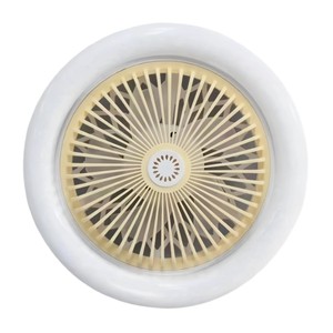 LED Aromatherapy Fan <b>Light</b> E27 <b>Ceiling</b> Mount <b>Remote</b> <b>Control</b> Flush Mount Plastic Body AC Motor 3 Colors - Product Image 5