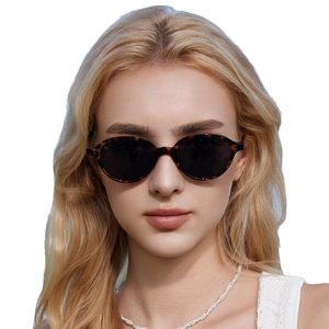 Gafas de Sol Redondas Retro Vintage Unisex 2026, Montura de PC Personalizada de Lujo, Protección UV400 Completa - Product Image 2