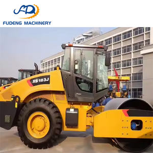 Gebrauchter Preis 103KW 18 Tonnen Gebrauchte Straßenwalze XS183J Mit Einzeltrommel für Straßenbau - Product Image 3