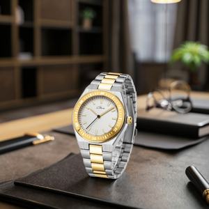 Reloj de Cuarzo para Hombre, de Acero Inoxidable, Redondo, Luminoso, con Correa Ajustable, 3ATM, Precio de Fábrica - Product Image 2