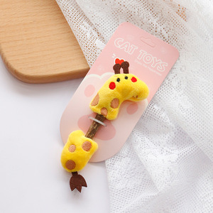ของเล่นแท่งซิลเวอร์ไวน์สร้างสรรค์สำหรับลูกแมว ของเล่นแมวนุ่มนิ่ม อุปกรณ์เสริมสำหรับแมว ของเล่นเคี้ยวรูปทรงแปลกใหม่สำหรับแมว - Product Image 3