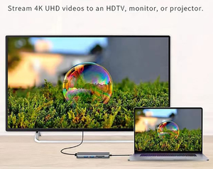 <span class=keywords><strong>USB</strong></span> HUB Loại C 5-in-1 Docking Station HD 4K cho điện thoại di động, máy tính xách tay, chơi game console, ROG thiết bị cầm tay - Product Image 3