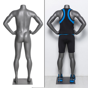 Maniquí Masculino HEF-25 de Cuerpo Completo, Musculoso y Atlético, para Exhibición de Ropa Deportiva en Gimnasios y Boutiques, Directo de Fábrica - Product Image 4