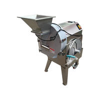 Industriële wortelgroentesnijder, commerciële snijmachine, bietenblokjesmachine, voedselverwerkingsinstallatie, fruit snijmachines