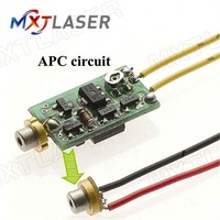 Module laser D3.3mm~D4mm de taille mini, 635nm 650nm 780nm 850nm 980nm, rouge, IR, NIR, 0.5mW 1mW 5mW 10mW, 3~5V DC, pour viseur laser / viseur de pistolet