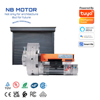 NB MOTOR 120Nm-260Nm Motor central con accesorios de diseño italiano remoto para puerta de garaje de persiana enrollable de hotel moderna