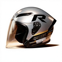 Casque de moto certifié 3C GB811-2022A avec casque audio intégré pour la conduite toutes saisons ventilée unisexe