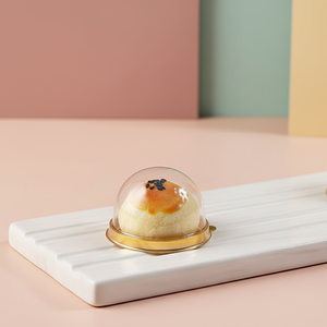 Cajas Transparentes <span class=keywords><strong>de</strong></span> Plástico para Cupcakes Pequeños con Tapas <span class=keywords><strong>de</strong></span> Domo, Mini Contenedores para Pasteles para Bodas, Cumpleaños, Pasteles <span class=keywords><strong>de</strong></span> <span class=keywords><strong>Queso</strong></span>, Postres - Product Image 5