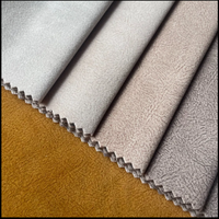 Tissu de velours tricoté imprimé non brillant pour canapé et rideaux, ignifuge, imperméable et respirant