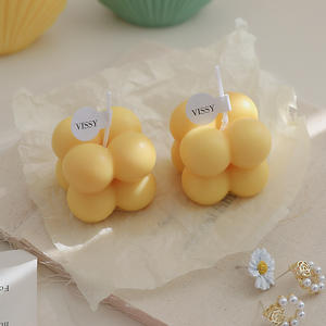 Mini bougie à bulles personnalisée, parfum cubique pour cadeau <span class=keywords><strong>de</strong></span> décoration - Product Image 4