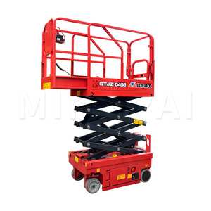 Plataforma Elevadora de Tijera Autopropulsada Mingpaijinggongjixie de 4m, Elevación Eléctrica Hidráulica para Uso en Almacenes - Product Image 5