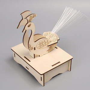 Science et Technologie : Nouvelle Invention Artisanale en Bois DIY - Écran Ouvrant Paon - Petits Expériences Scientifiques pour Primaire et Secondaire - Product Image 2