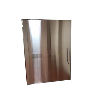 Portes de salle blanche à ouverture simple/double, portes hermétiques pour salle blanche/laboratoire, portes de salle blanche en acier, portes de purification en acier. - Product Image 1