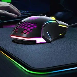 ONIKUMA <span class=keywords><strong>CW902</strong></span> Profesional con cable 6400 DPI USB Óptico LOL Ratones Ergonómico RGB Iluminación Gaming Mouse con 7 DPI Modos para PC - Product Image 6
