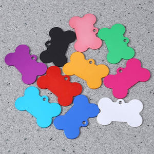 Оптовая продажа, роскошные алюминиевые бирки для домашних животных, Подвеска высокого качества, металлический логотип на заказ, пустые ожерелья с гравировкой, сублимационные бирки для собак - Product Image 4